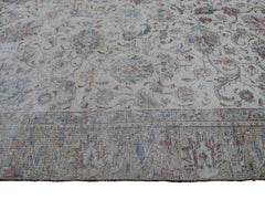 DISTRESSED Vintage Persian Rug, 271 x 322 cm (New Arrival)