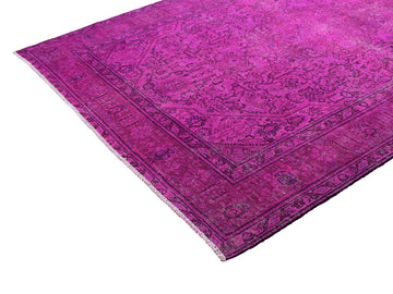OVERDYED Vintage Persian Rug, 237 x 317 cm