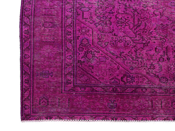 OVERDYED Vintage Persian Rug, 237 x 317 cm
