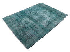 OVERDYED Vintage Persian Rug, 187 x 264 cm