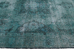 OVERDYED Vintage Persian Rug, 187 x 264 cm