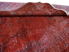 OVERDYED Vintage Persian Rug, 198 x 292 cm