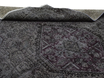 OVERDYED Vintage Persian Rug, 188 x 285 cm