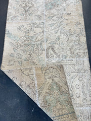 Vintage Patch-work Persian Runner, 80 x 300 cm