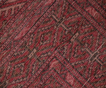 Hand Knotted Vintage Turkmen Persian Rug, 104 x 145 cm