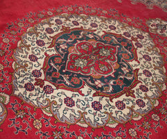 Hand Knotted Vintage Tabriz Persian Rug, 240 x 327 cm (Clearance)