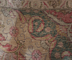 Hand Knotted Vintage Tabriz Persian Rug, 240 x 327 cm (Clearance)