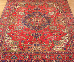 Hand Knotted Vintage Tabriz Persian Rug, 285 x 385 cm (Clearance)