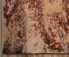 OVERDYED Hand Knotted Vintage Rug, 188 x 195 cm (Clearance)