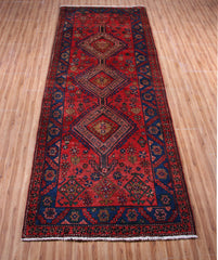 Hamadan Persian Runner, 110 x 296 cm