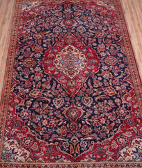 Kashan Persian Rug, 140 x 252 cm