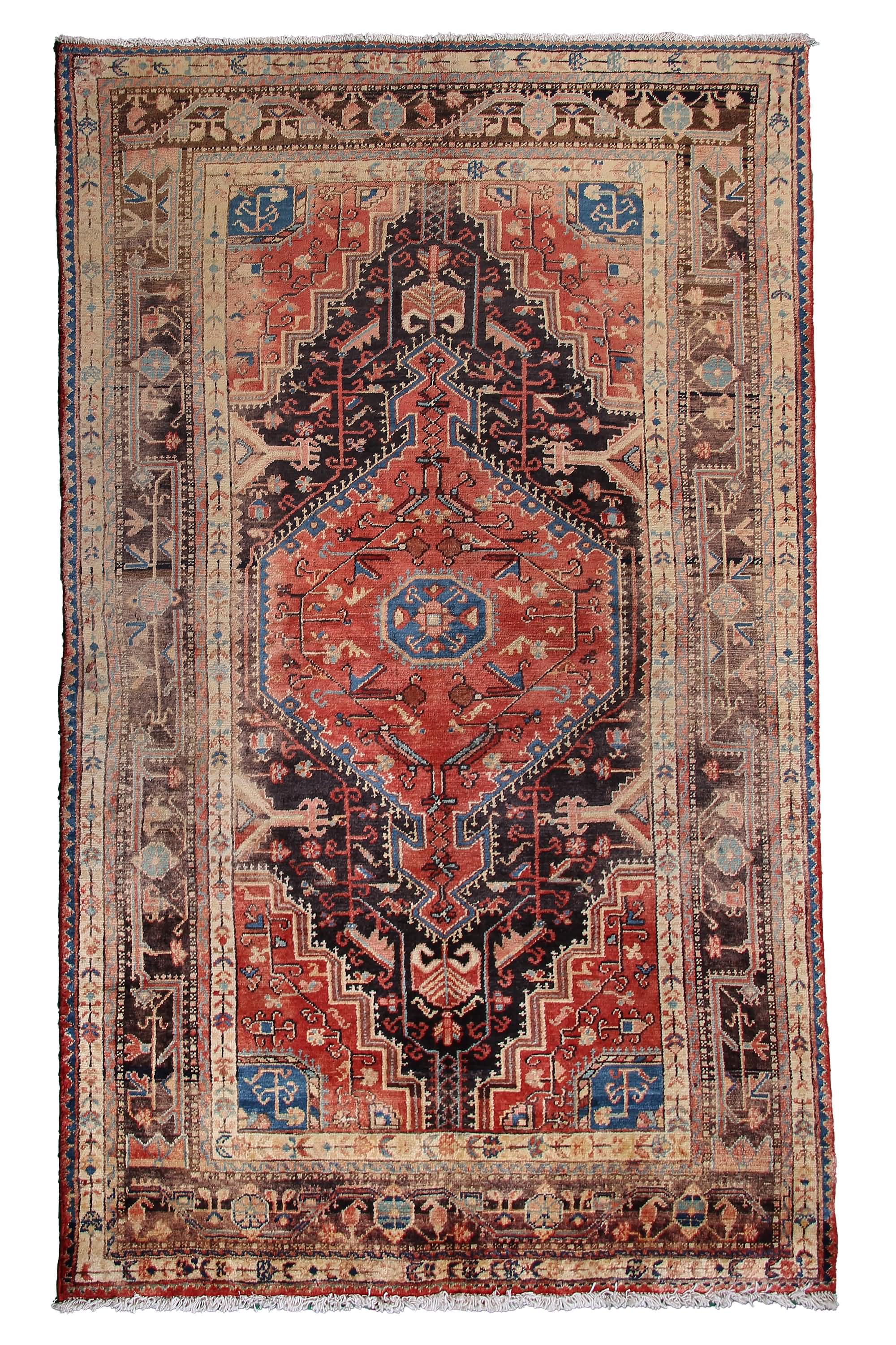 Tuyserkan Persian Rug, 137 x 232 cm