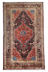 Tuyserkan Persian Rug, 137 x 232 cm