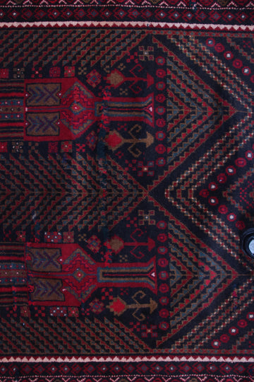 Baluchi Persian Rug, 140 x 287 cm (Clearance)