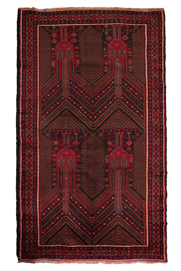 Baluchi Persian Rug, 140 x 287 cm (Clearance)