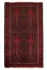 Baluchi Persian Rug, 140 x 287 cm (Clearance)