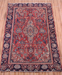 Kashan Persian Rug, 106 X 190 cm