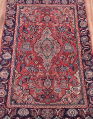 Kashan Persian Rug, 106 X 190 cm