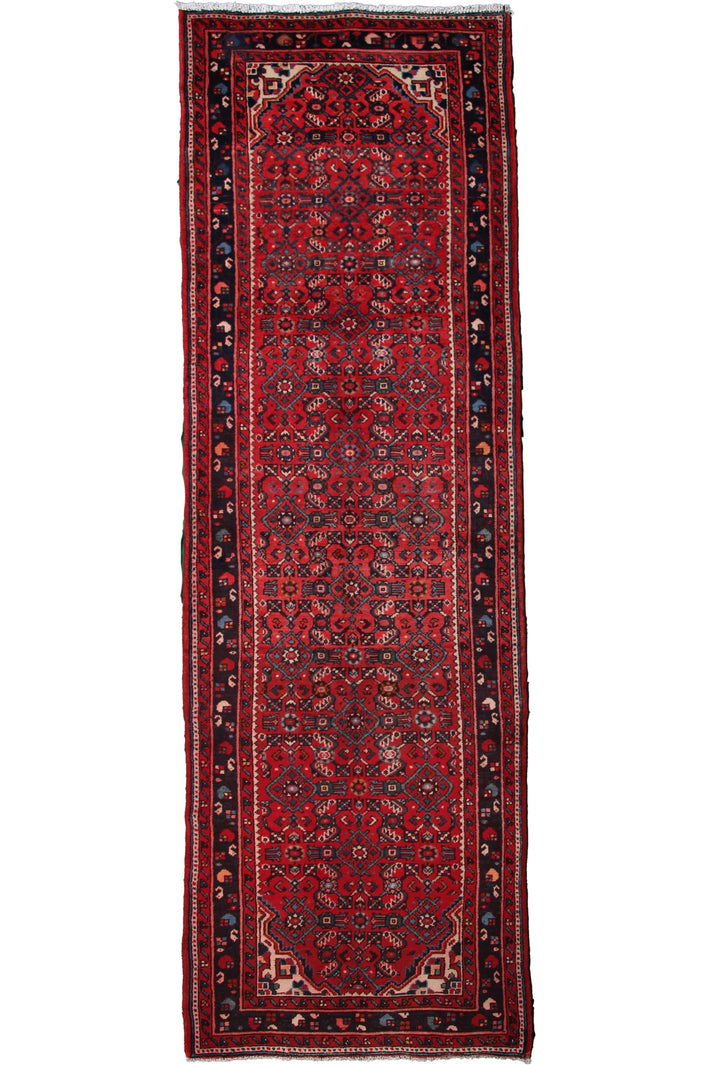 Hamadan Persian Runner, 95 x 307 cm