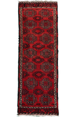 Baluchi Persian Runner, 62 x 182 cm