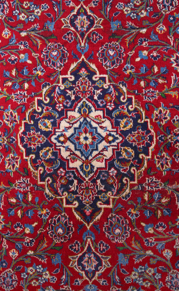 Kashan Persian Rug, 142 X 210 cm