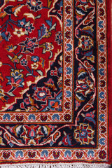 Kashan Persian Rug, 100 X 145 cm