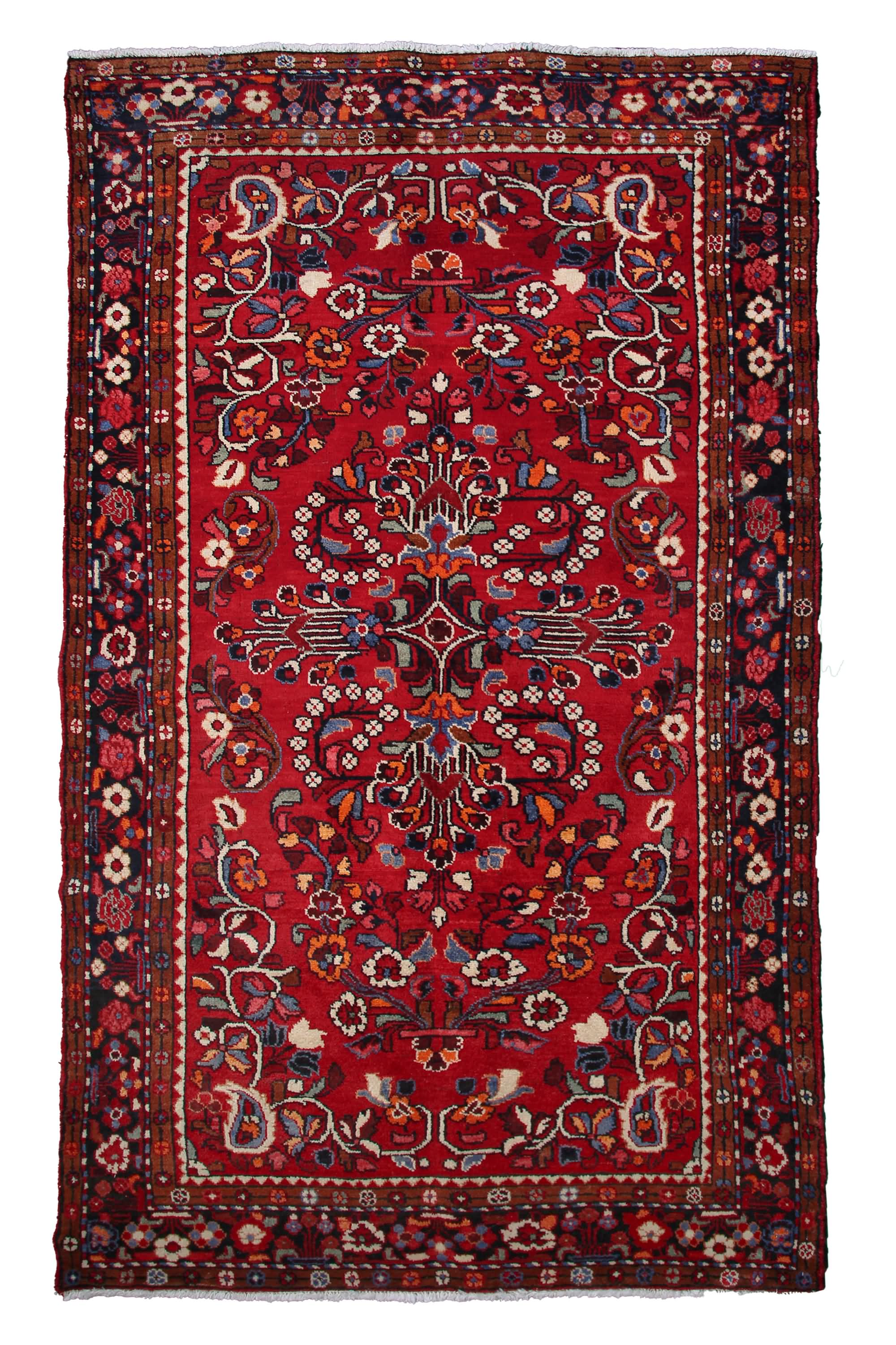 Hamadan Persian Rug, 155 x 302 cm