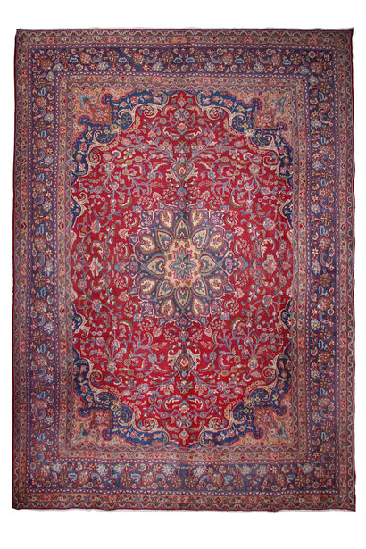 Sabzevar Persian Rug, 295 x 385 cm