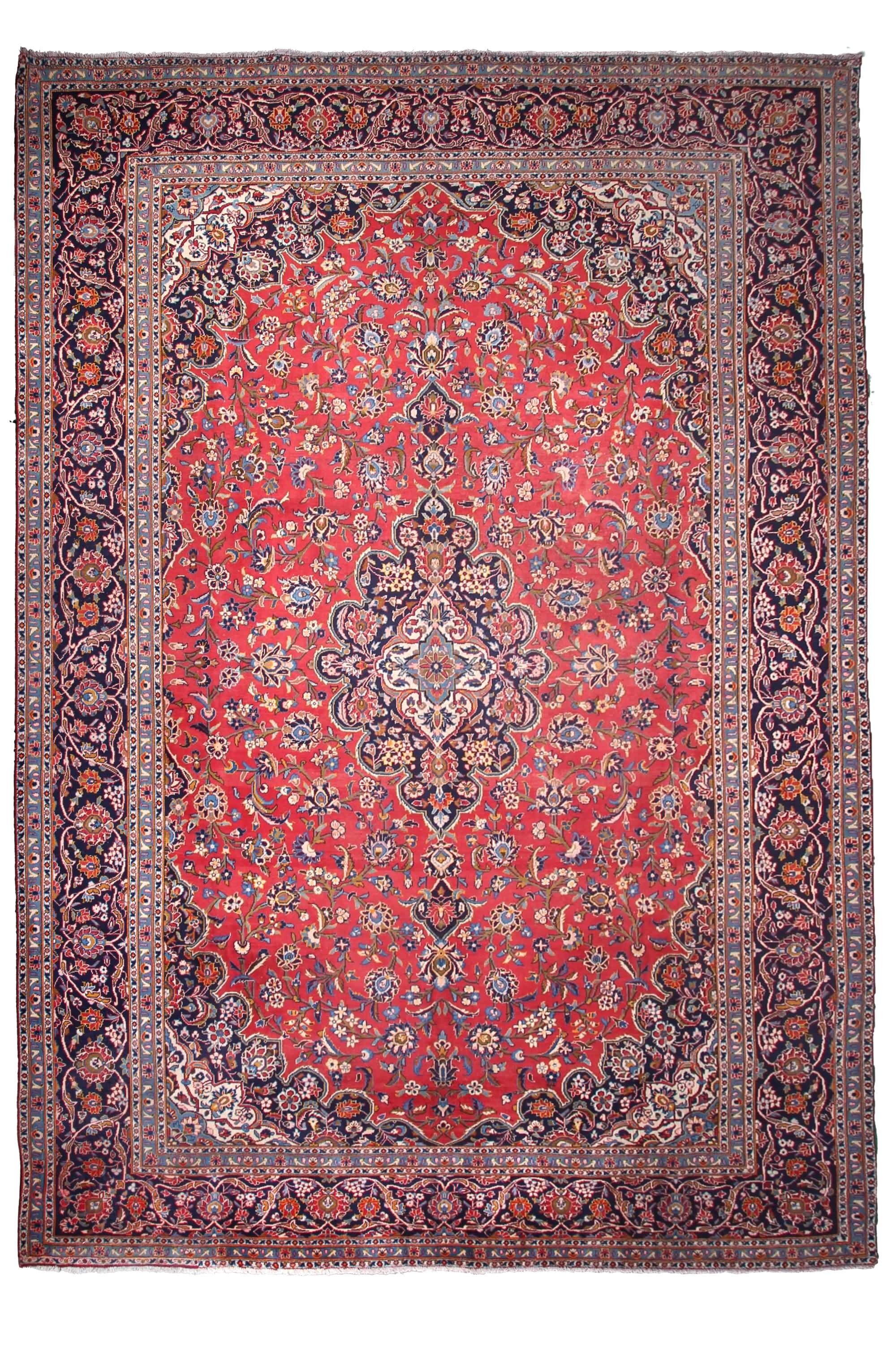 Kashan Persian Rug, 305 X 415 cm
