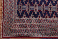 Turkmen Persian Rug, 136 x 186 cm