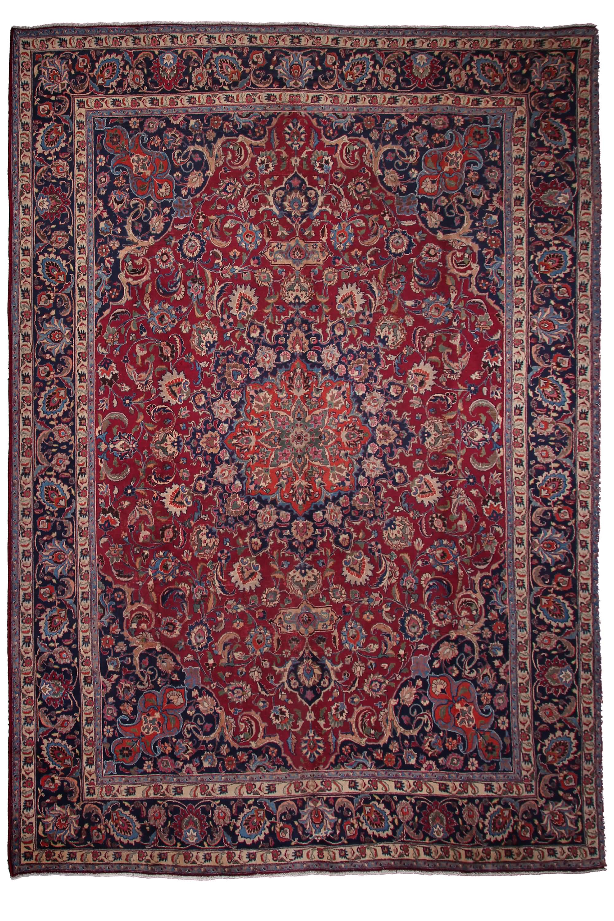 Mashad Persian Rug, 305 x 376 cm