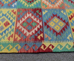 Elegant Tribal Chobi Kilim Runner, 83 x 394 cm (Clearance)