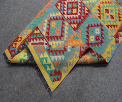 Elegant Tribal Chobi Kilim Runner, 83 x 394 cm (Clearance)