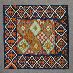 Hand-woven Afghan Kilim, 127 x 179 cm