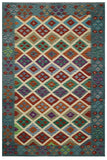Hand-woven Afghan Kilim, 168 x 234 cm