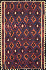 Elegant Tribal Maimana Kilim, 208 x 294 cm (Clearance)