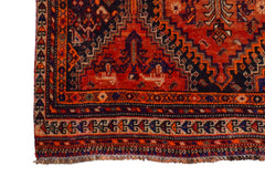 Shiraz Persian Rug, 137 x 228 cm