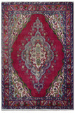 Hand Knotted Vintage Persian Shiraz Rug, 137 x 187 cm