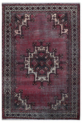 Hand Knotted Vintage Persian Shiraz Rug, 120 x 190 cm