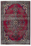 Hand Knotted Vintage Persian Shiraz Rug, 96 x 140 cm