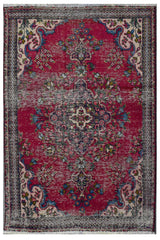 Hand Knotted Vintage Persian Shiraz Rug, 96 x 140 cm