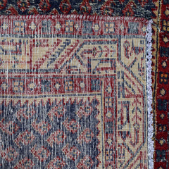 Hand Knotted Vintage Persian Shiraz Rug, 104 x 288 cm