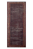Hand Knotted Vintage Persian Shiraz Rug, 104 x 288 cm