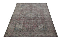 DISTRESSED Vintage Persian Rug, 195 x 297 cm (Clearance)