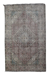 DISTRESSED Vintage Persian Rug, 195 x 297 cm (Clearance)