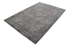 DISTRESSED Vintage Persian Rug, 197 x 282 cm