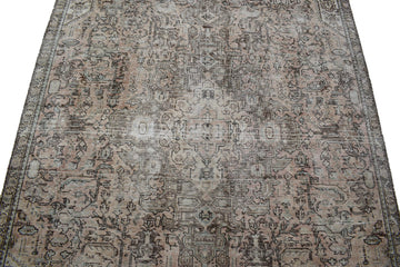 DISTRESSED Vintage Persian Rug, 185 x 272 cm