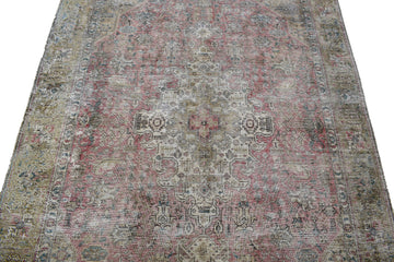 DISTRESSED Vintage Persian Rug, 190 x 282 cm