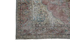 DISTRESSED Vintage Persian Rug, 198 x 288 cm