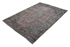 DISTRESSED Vintage Persian Rug, 198 x 282 cm (Clearance)